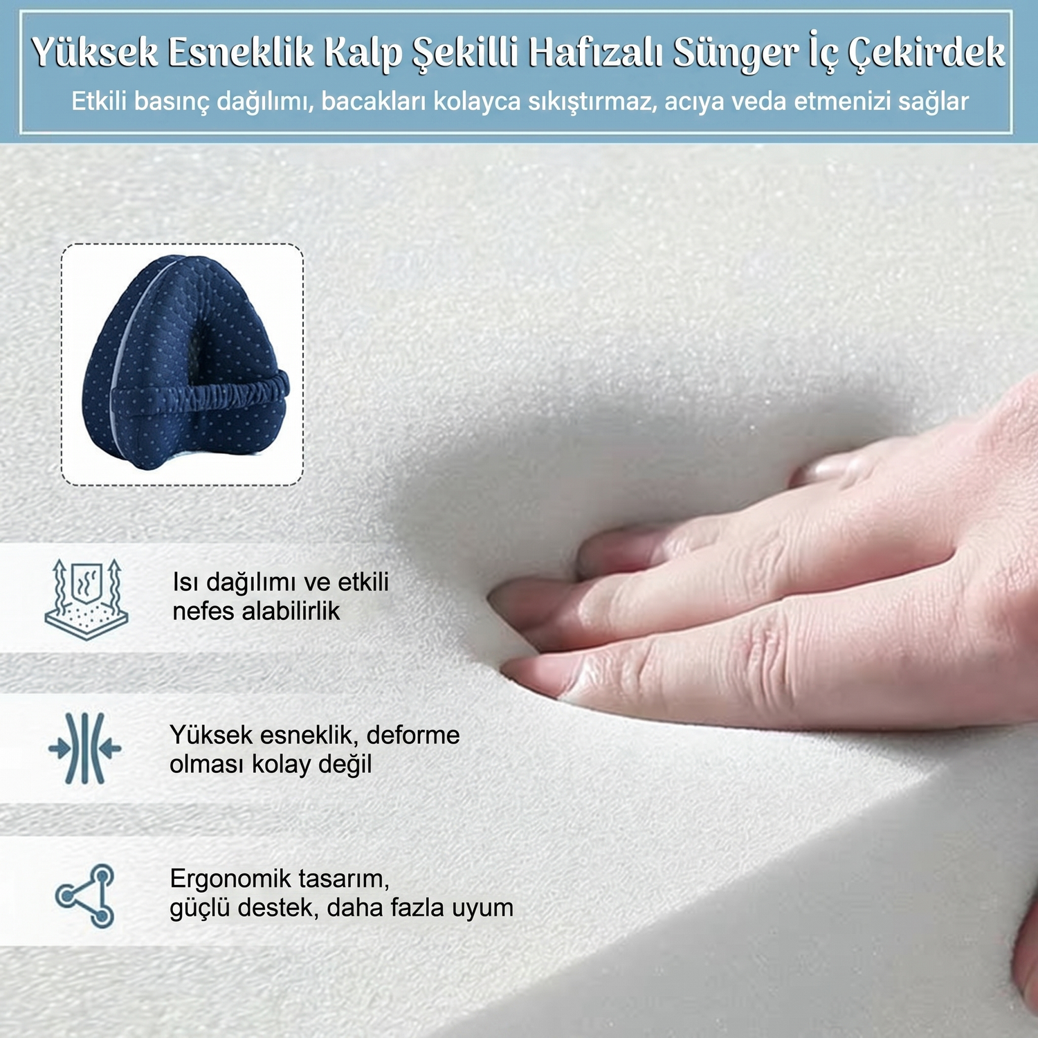 Relaks Destekleyici Yastık: Yan Yatanlar İçin Mükemmel Destek